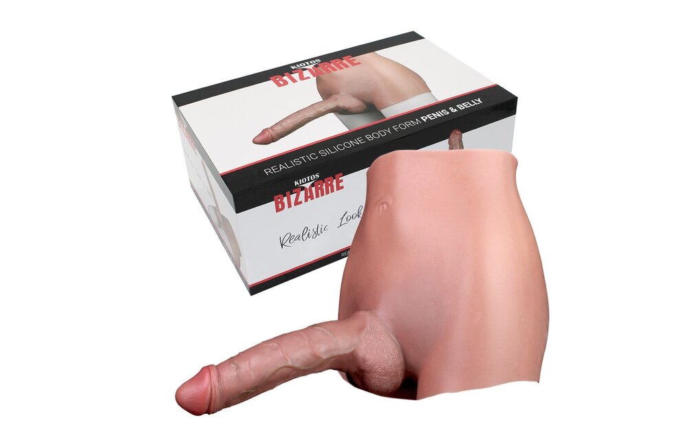 Realistische Siliconen Lichaamsvorm Met Penis En Buik Kopen