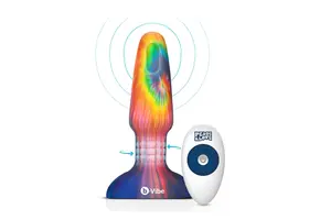 Peace And Love Tie Dye Rimming Plug