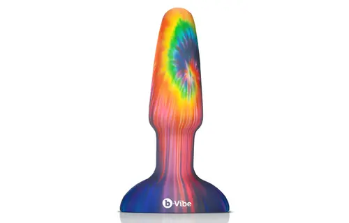 Peace & Love Tie Dye Rimming Plug 15 cm | Psychedelisch Genot
