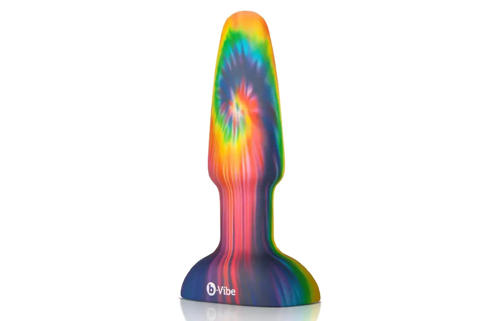 Peace And Love Tie Dye Rimming Plug