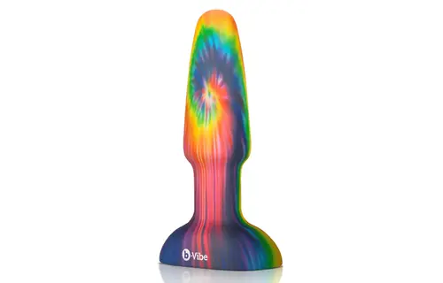 Peace & Love Tie Dye Rimming Plug 15 cm | Psychedelisch Genot