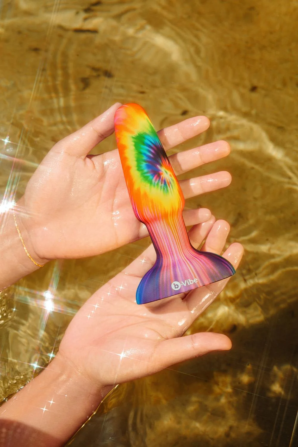 Peace And Love Tie Dye Rimming Plug