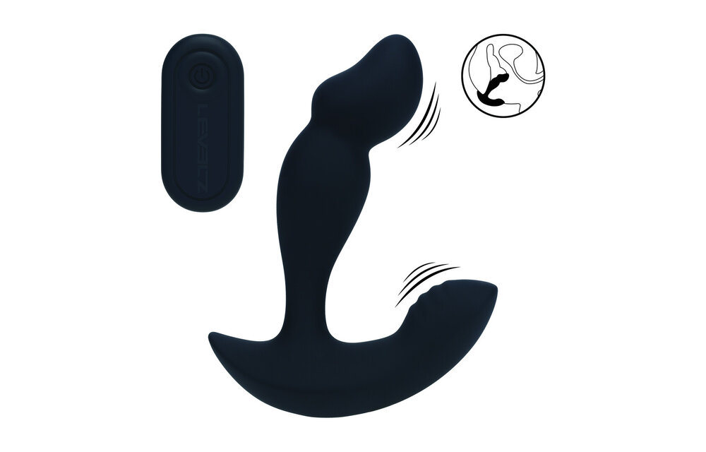 Dual Motor Vibrating Silicone Prostate Stimulator