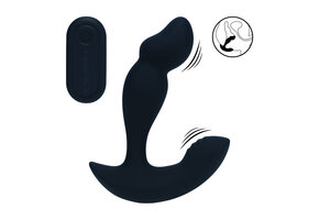 Dual Motor Vibrating Silicone Prostate Stimulator