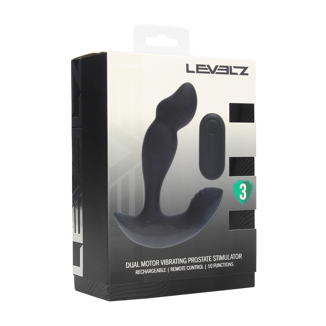 Dual Motor Vibrerende Siliconen Prostaatstimulator – Intens Genot