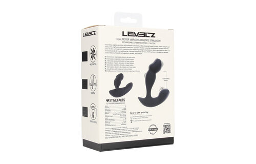 Dual Motor Vibrerende Siliconen Prostaatstimulator – Intens Genot