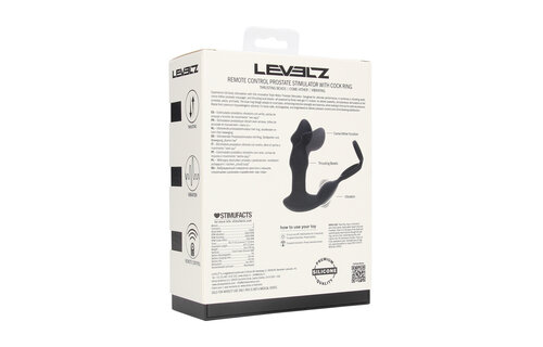 Vibrierender Silikon-Prostata-Stimulator mit Cockring