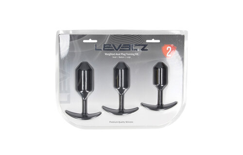 Gewichteter Analplug-Set