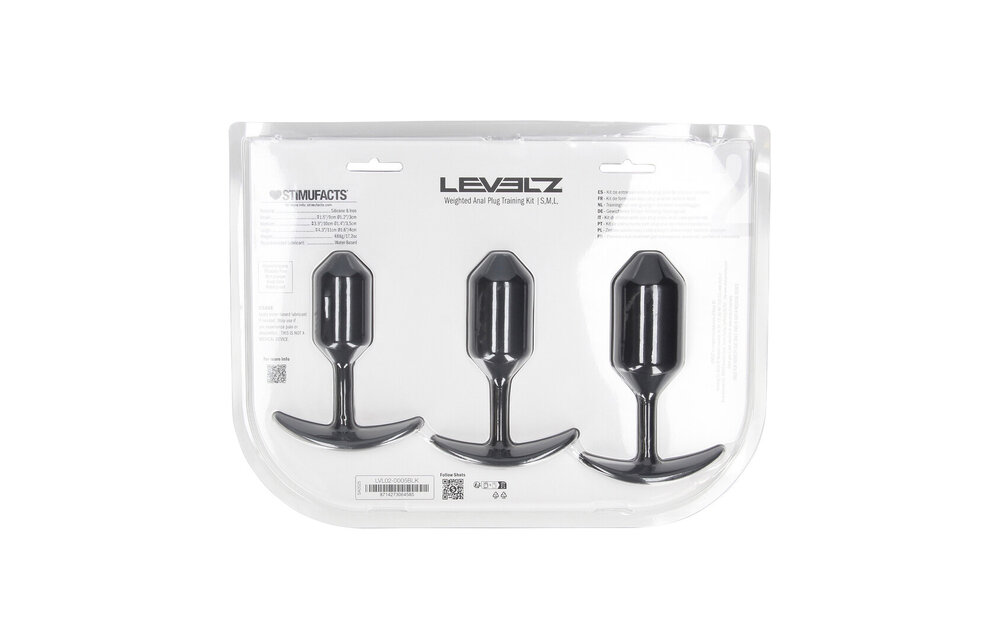 Gewogen Anale Plug Set