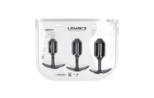 Gewogen Anale Plug Set