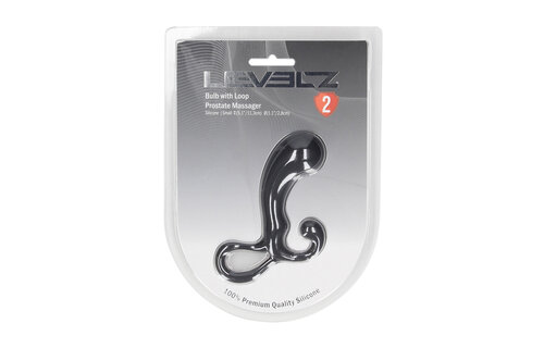 Loop Prostate Massager S – Precision & Comfort in Black Silicone