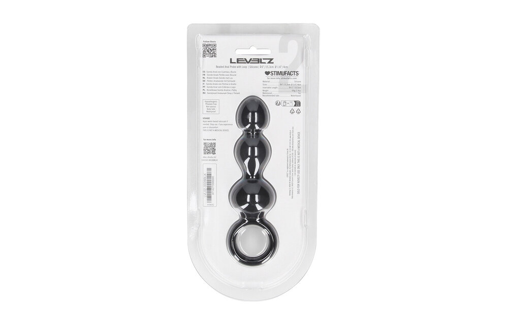 Beaded Anal Probe with Loop