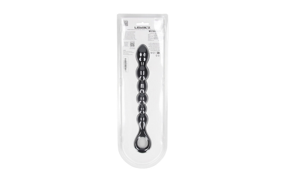 Perlen-Schlauch-Analsonde mit Schlaufe 26 cm – Präzisionssonde für tiefe Stimulation