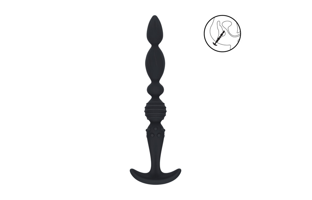 Multi-Textuur Anale Probe 26 cm | Siliconen Sonde Veilig & Stil