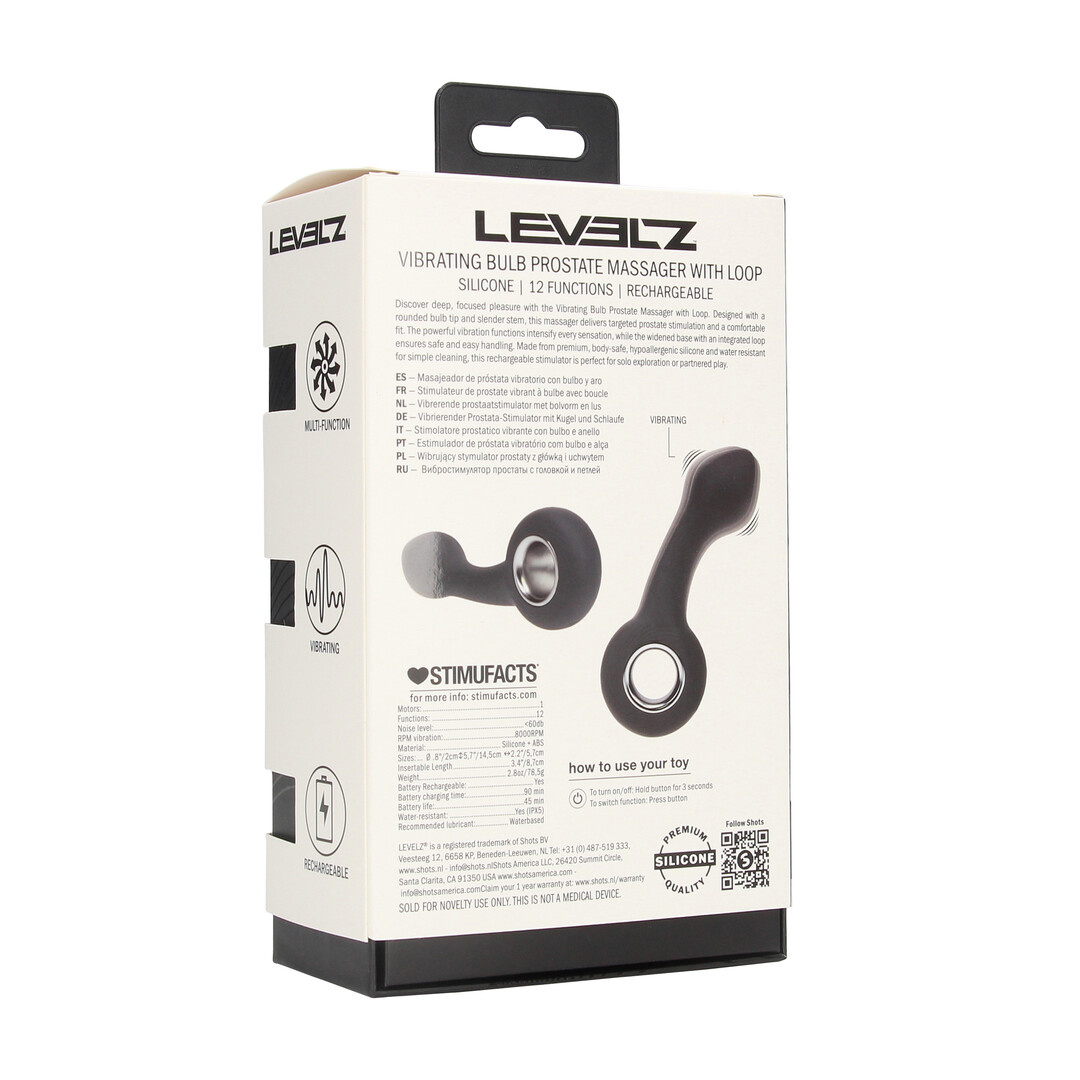 Vibrating Ball Prostate Massager | Deep Stimulation & Relaxation