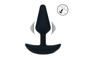 Klassischer vibrierender Analplug S 11,1 cm – kompakt & kraftvoll