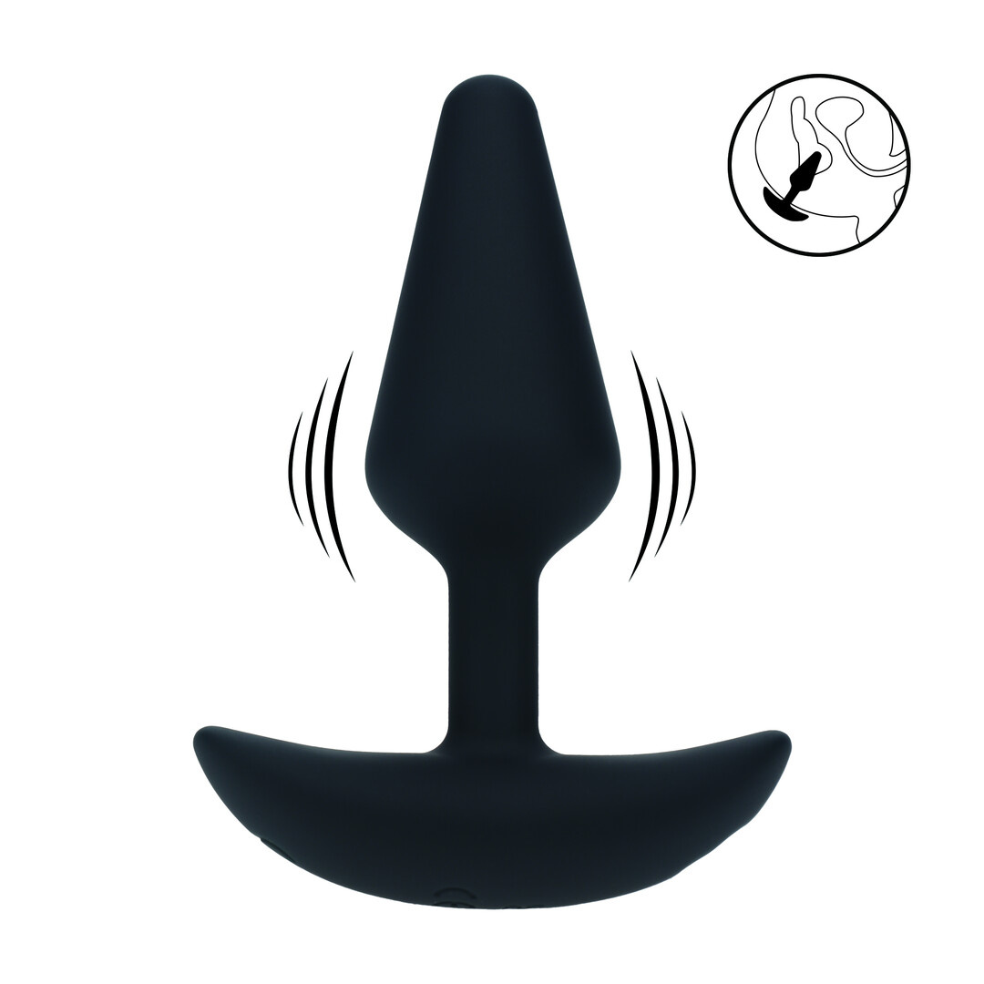 Klassieke Vibrerende Anale Plug S 11,1 cm – Compact & Krachtig