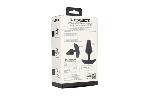 Klassieke Vibrerende Anale Plug S 11,1 cm – Compact & Krachtig