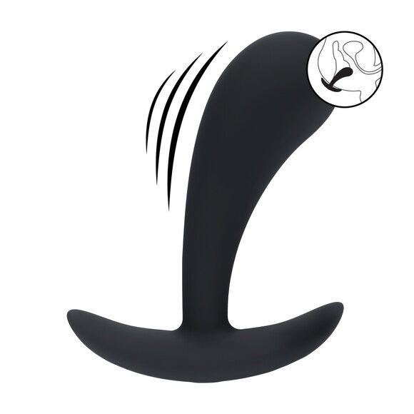 Vibrating Silicone Prostate Plug M - Comfortable & Safe