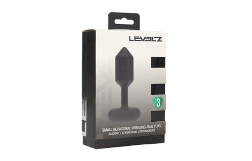 Hexagonal Vibrating Anal Plug S
