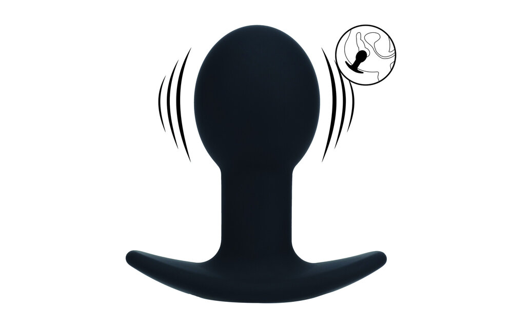 Single Bulb Vibrating Anal Plug