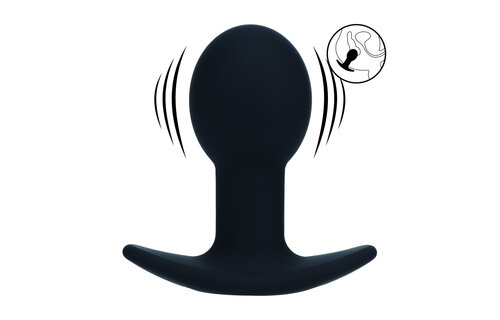 Single Bulb Vibrating Anal Plug