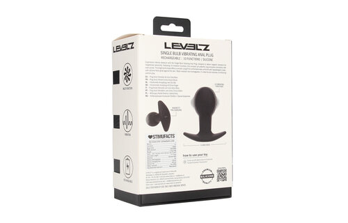 Single Bulb Vibrating Anal Plug