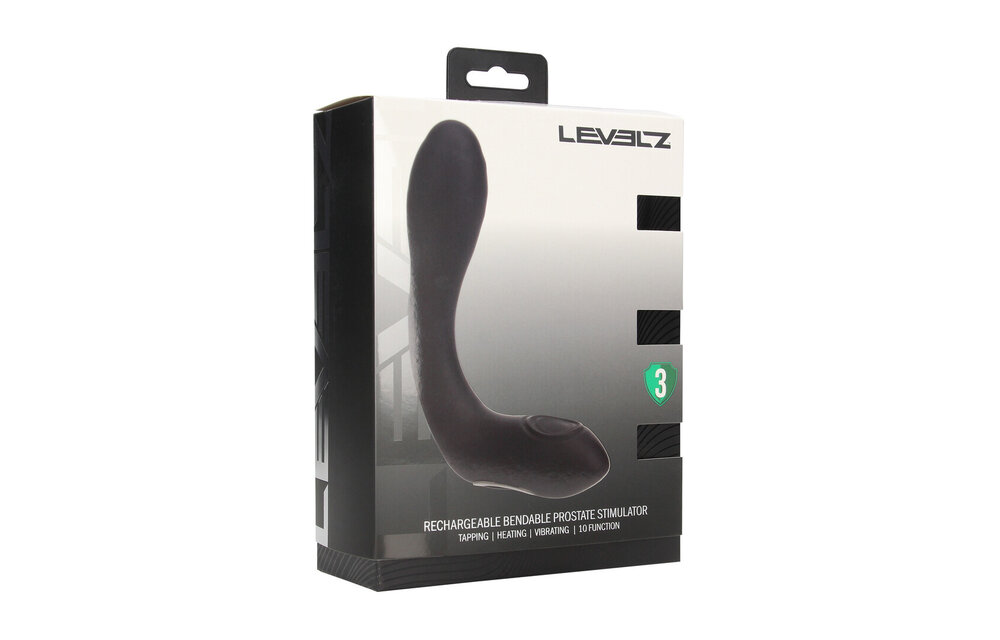 Heated Tapping Silicone Prostate Stimulator