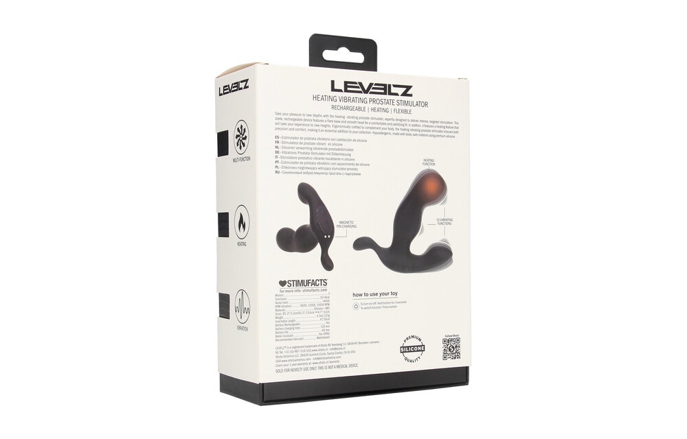 Beheizter vibrierender Prostatastimulator