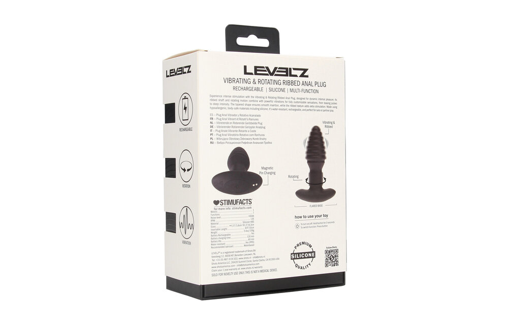 Vibrerende Zwarte Siliconen Anale Plug 8,3 cm – Intense Sensatie