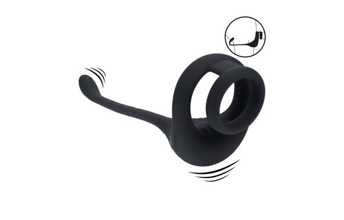 Dual Motor Cockring with Prostate Stimulator