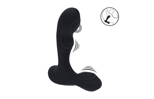 Vibrating Tapping Prostate Massager with Ball Stimulator