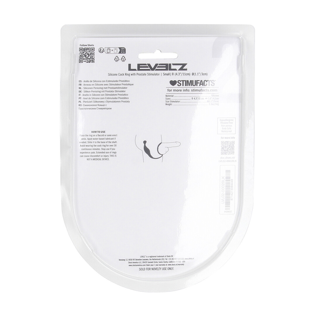 Cockring mit Prostatastimulator S