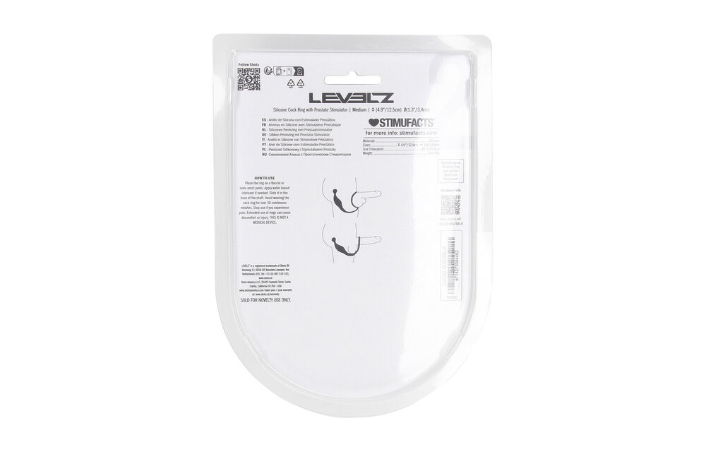 Cockring met Prostaat Stimulator M