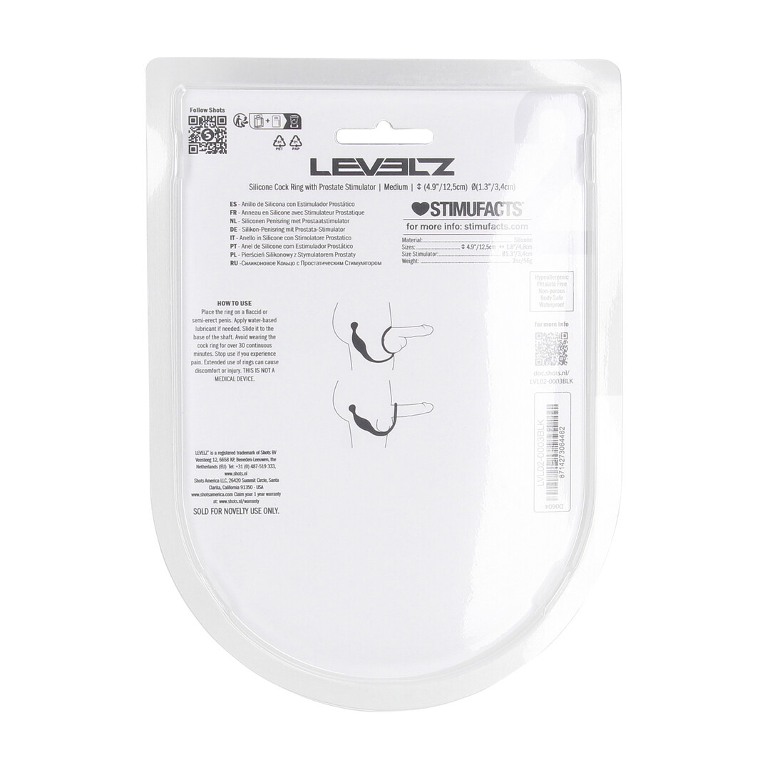 Cockring with Prostate Stimulator M