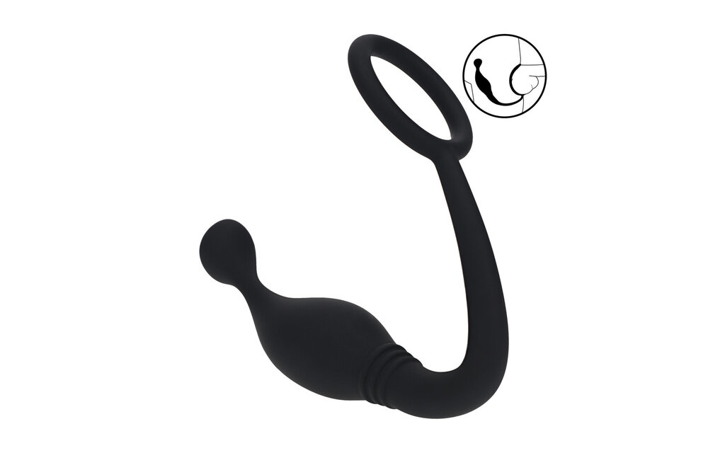 Cockring with Prostate Stimulator L