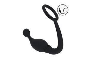 Cockring mit Prostatastimulator L
