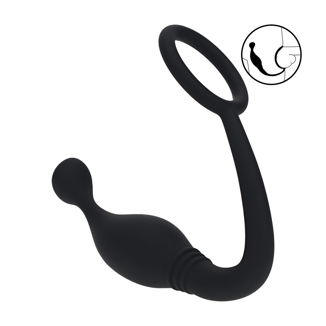 Cockring with Prostate Stimulator L