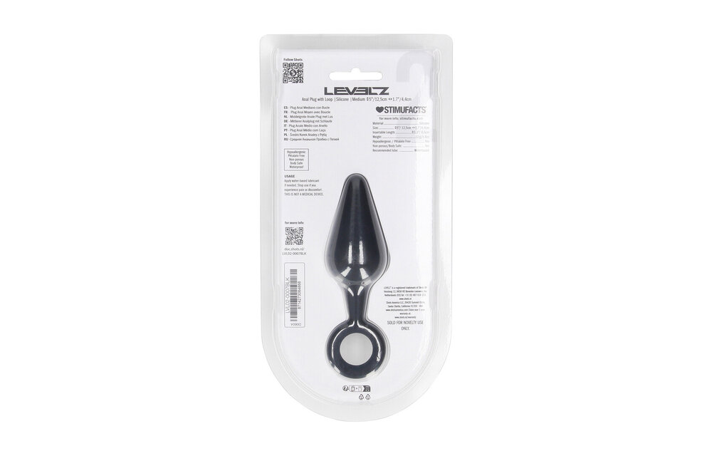 Anal Plug with Loop M