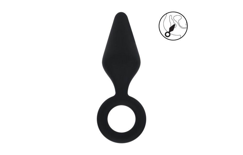 Analplug mit Schlaufe L