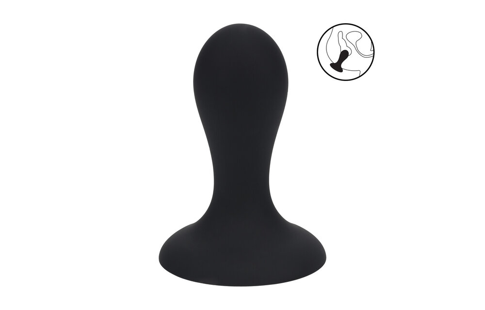 Rammelaar Anale Plug S 8,5 cm Zwart – Siliconen Genot