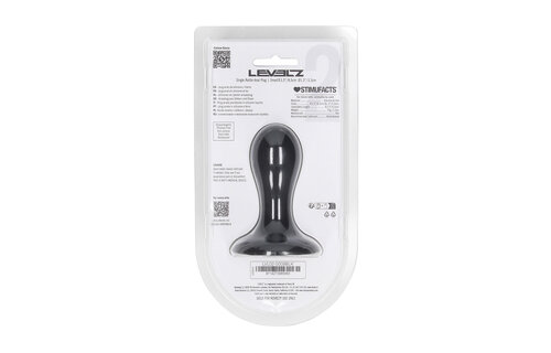 Single Rattle Liquid Anal Plug S