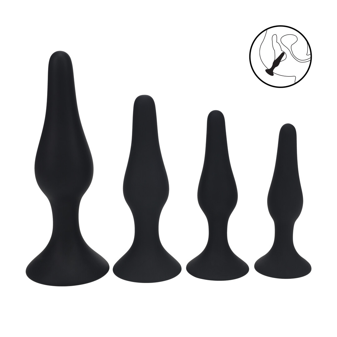 Slim Anal Plug Set of 4