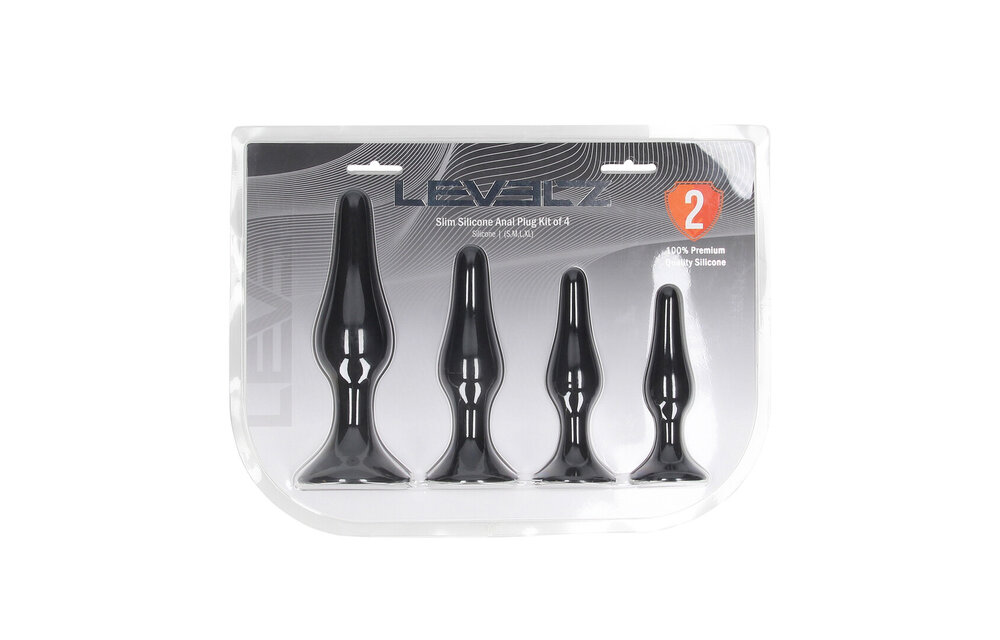 Slanke Anale Plug Set van 4