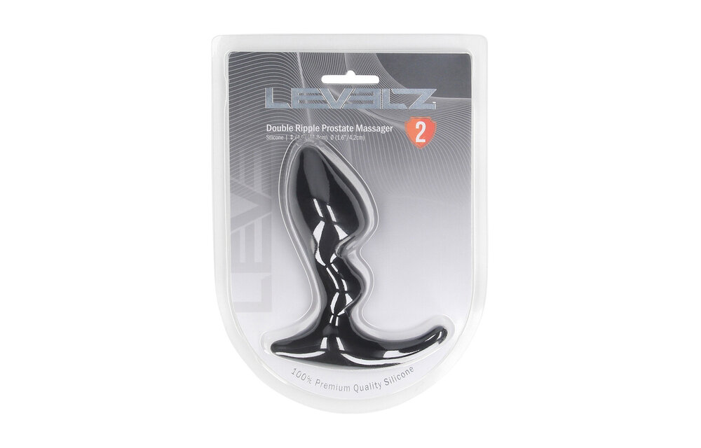 Double Ripple Prostate Massager