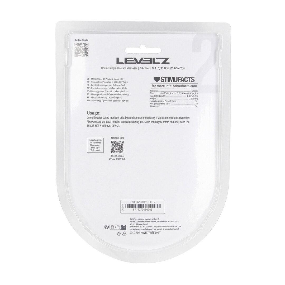 Doppelter Ripple-Prostatamassager