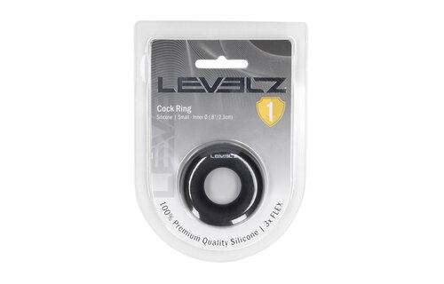 Liquid Silicone Cock Ring S Black – Improve Stamina