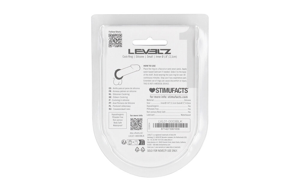 Flüssiger Silikon-Cockring S schwarz – Verbessern Sie Ihre Ausdauer