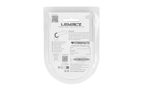 Liquid Silicone Cock Ring S Black – Improve Stamina