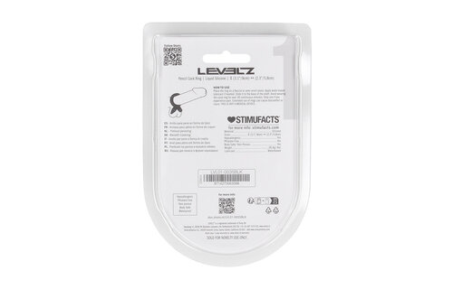 Potloodvormige siliconen cockring zwart – comfortabel & effectief